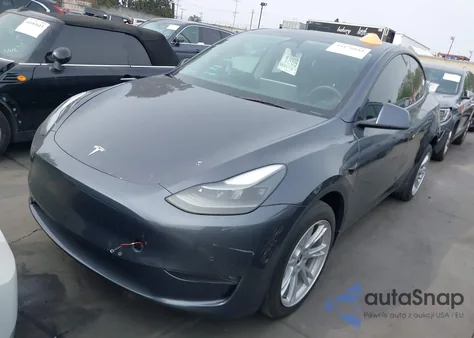 2022 Tesla Model Y Long Range Dual Motor All-Wheel Drive from USA, damaged, VIN 7SAYGDEE1NF515224
